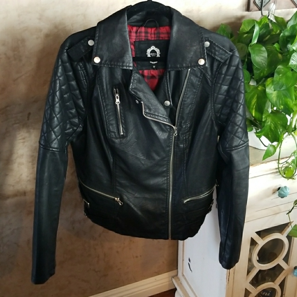 Matilda faux leather jacket